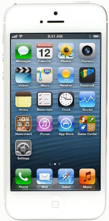 Смартфон Apple iPhone 5 32Gb White & Silver - Пятигорск