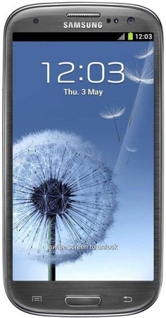 Смартфон Samsung Galaxy S3 GT-I9300 16Gb Titanium grey - Пятигорск